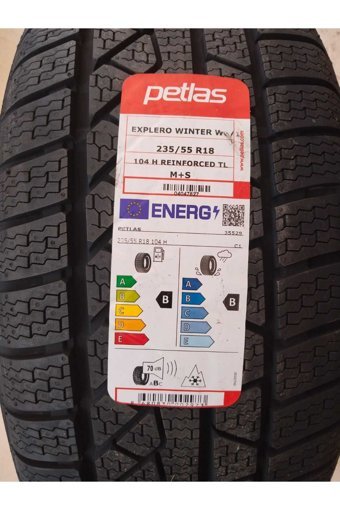 Petlas 235/55 R18 104H Explero Winter W671 OffRoad Suv Kış Lastiği 2024