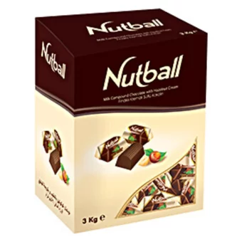 Şölen Nutball Fındık Kremalı Çikolata 3 kg