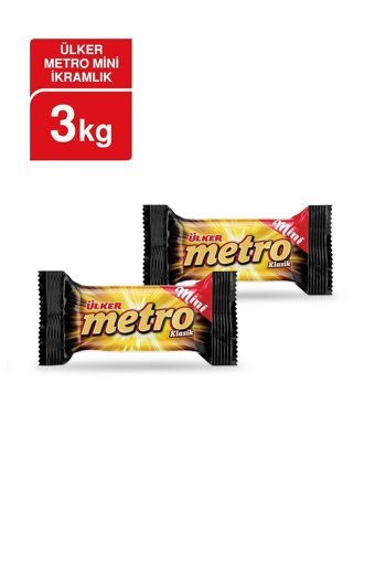 Ülker Metro Karamelli Çikolata 3 kg