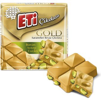 Eti God Antep Fıstıklı Çikolata 60 gr 10 Adet