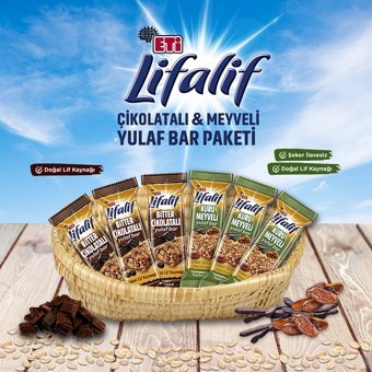 Eti Bar Meyveli Çikolata 35 gr