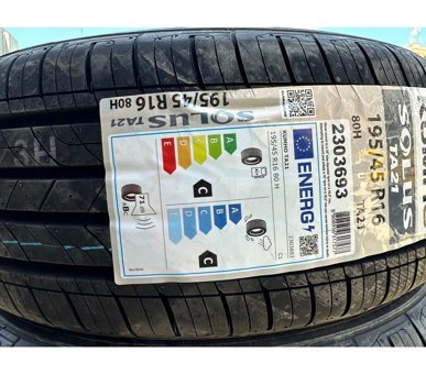 Kumho 195/45 R16 80H Solus Ta21 4 Mevsim Lastik 2024