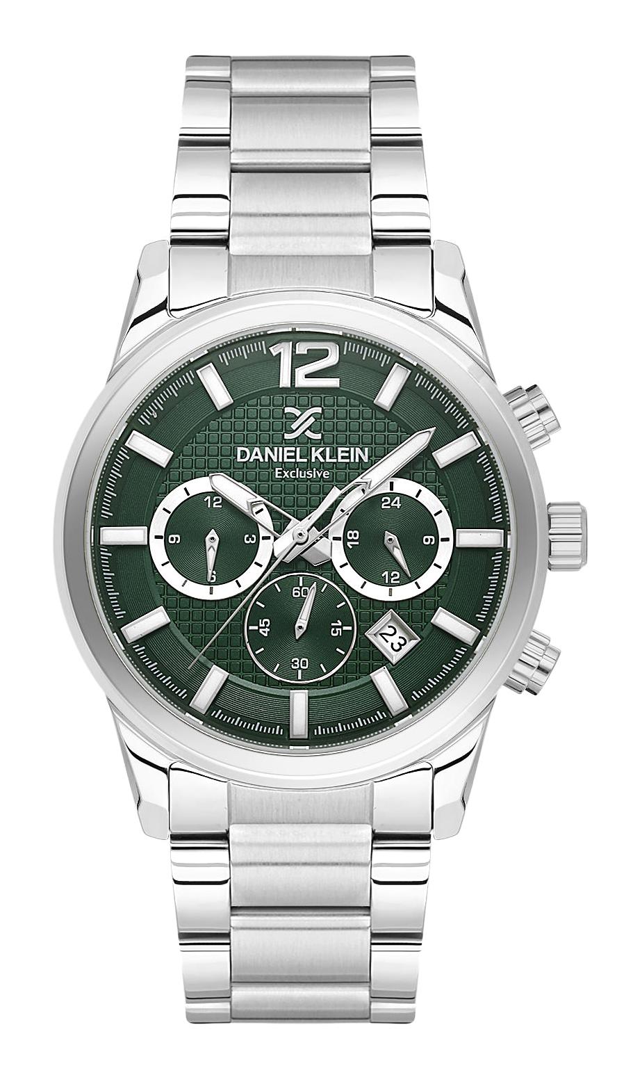 Daniel Klein DKE.1.10630-3 Takvimli 44 mm Metal Kordon Analog Erkek Kol Saati