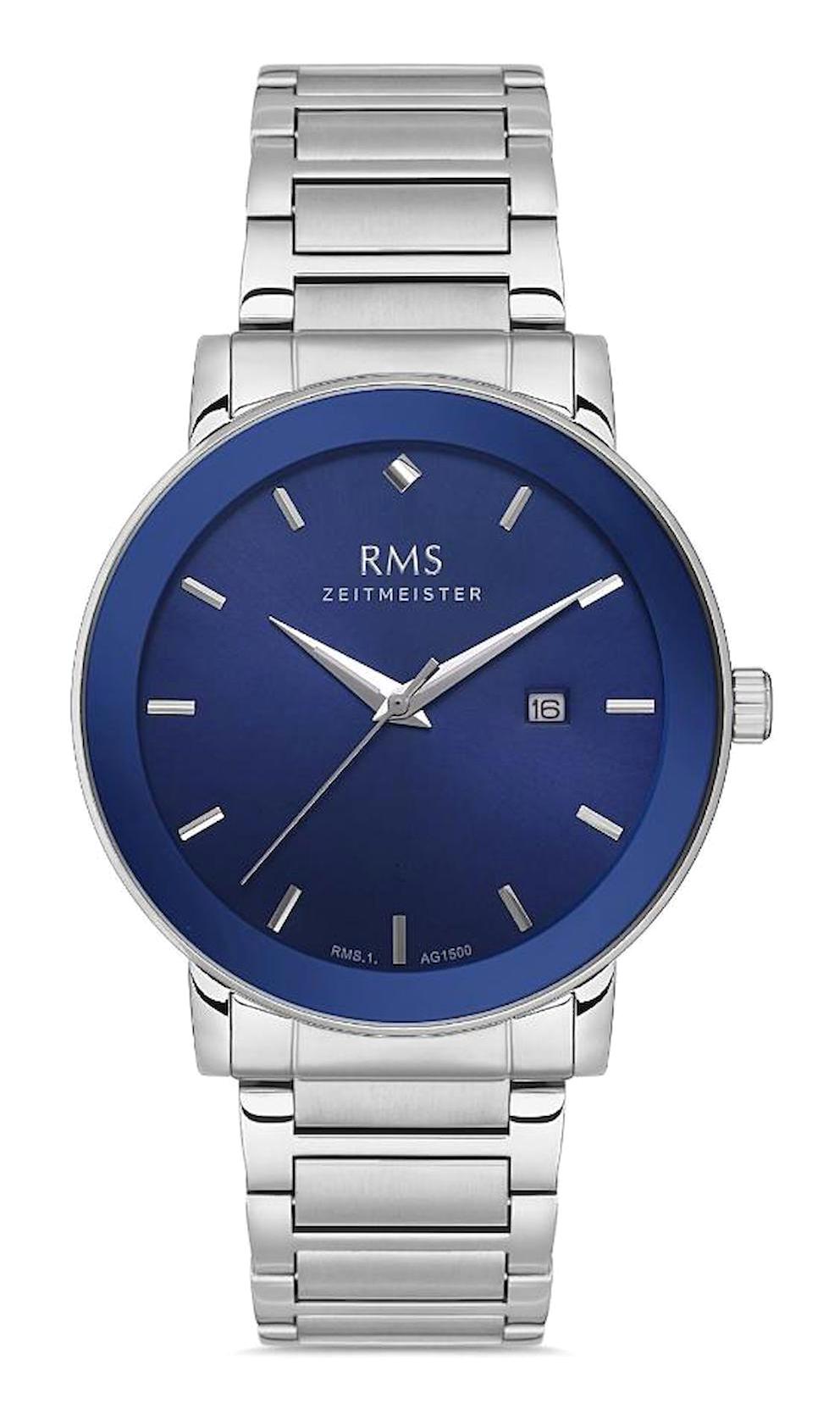 Romanson RMS.1.AG1500.02 Takvimli 42 mm Çelik Kordon Analog Erkek Kol Saati