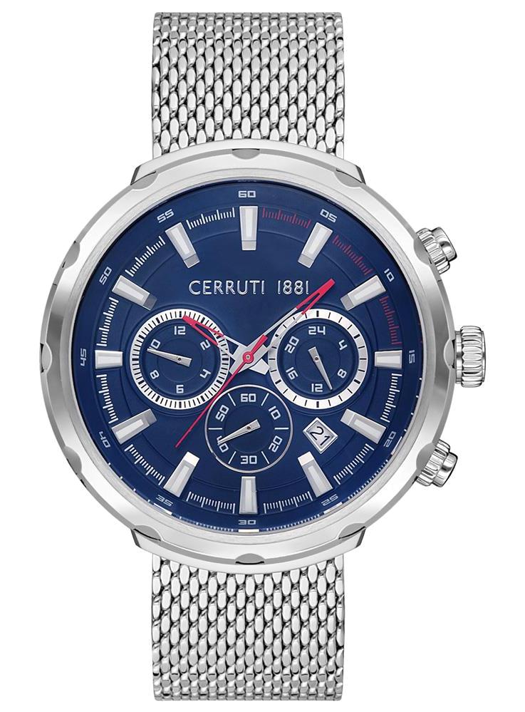 Cerruti 1881 CRA31003 Takvimli Çelik Kordon Analog Erkek Kol Saati