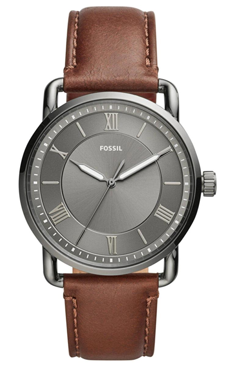 Fossil FFS5664 42 mm Kahverengi Deri Kordon Analog Erkek Kol Saati