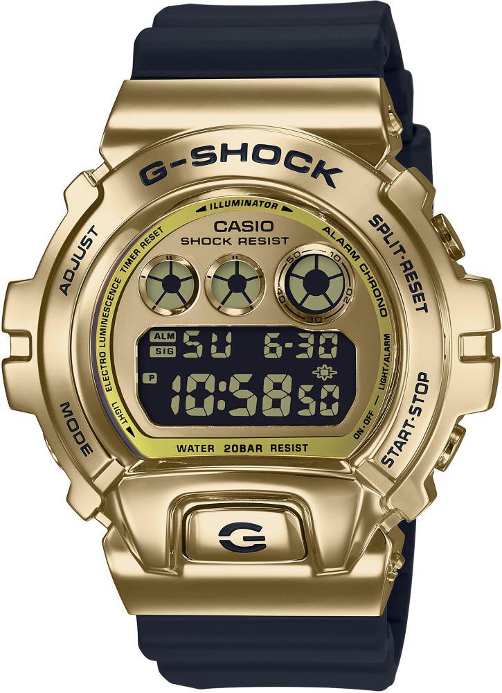 Casio GM-6900G-9DR Takvimli 46-50 mm Siyah Plastik Kordon Analog Erkek Kol Saati