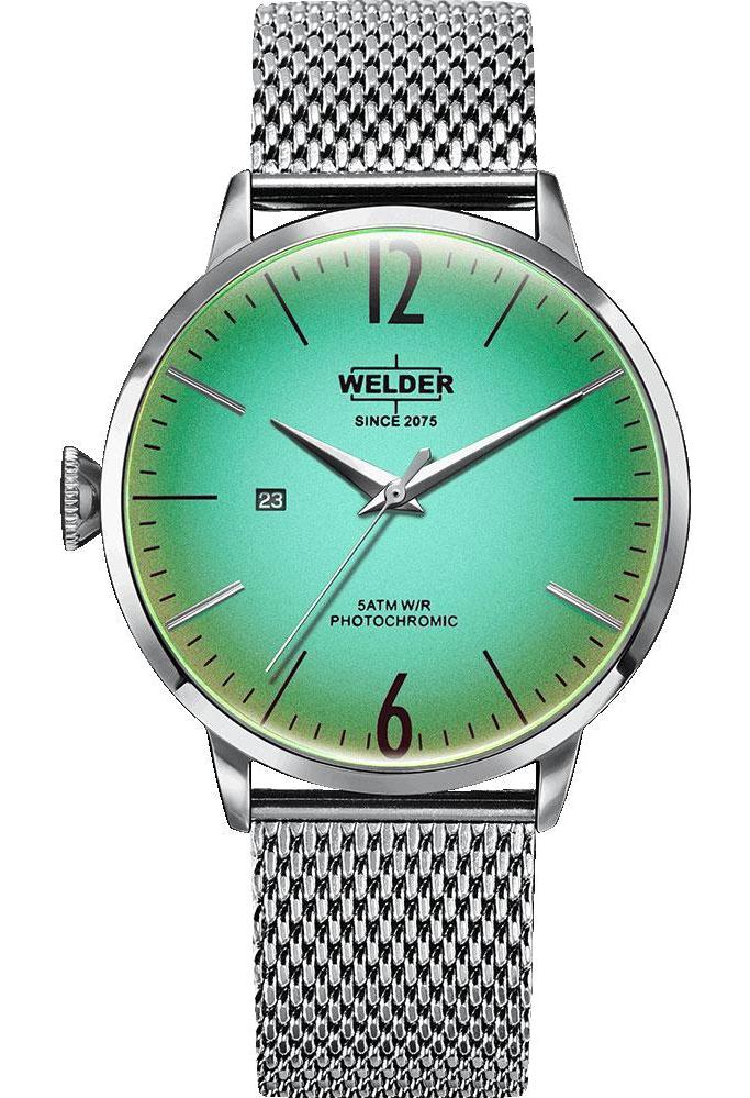 Welder Watch WRC406 Takvimli 45 mm Çelik Kordon Analog Erkek Kol Saati