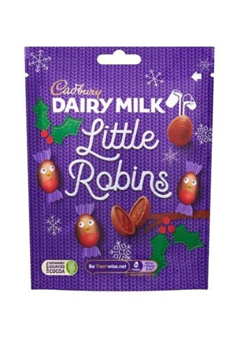 Cadbury Dairy Milk Little Robins Sütlü Çikolata 77 gr