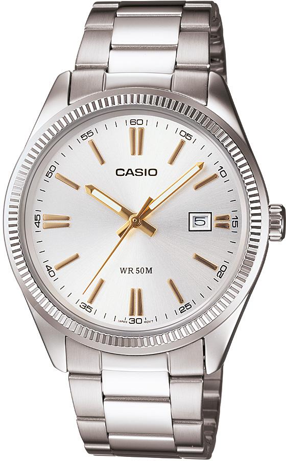 Casio MTP-1302D-7A2VDF Takvimli 38 mm Çelik Kordon Analog Erkek Kol Saati