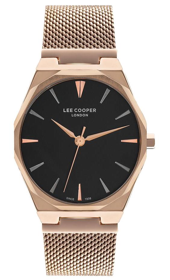 Lee Cooper LC07165.450 42 mm Rose Gold Çelik Kordon Analog Erkek Kol Saati