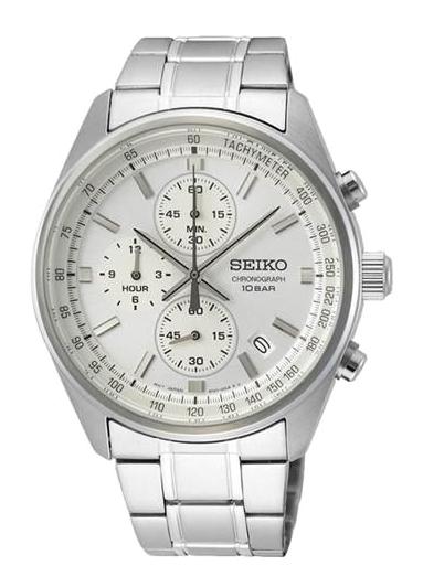 Seiko SSB375P1 Takvimli 41 mm Çelik Kordon Analog Erkek Kol Saati