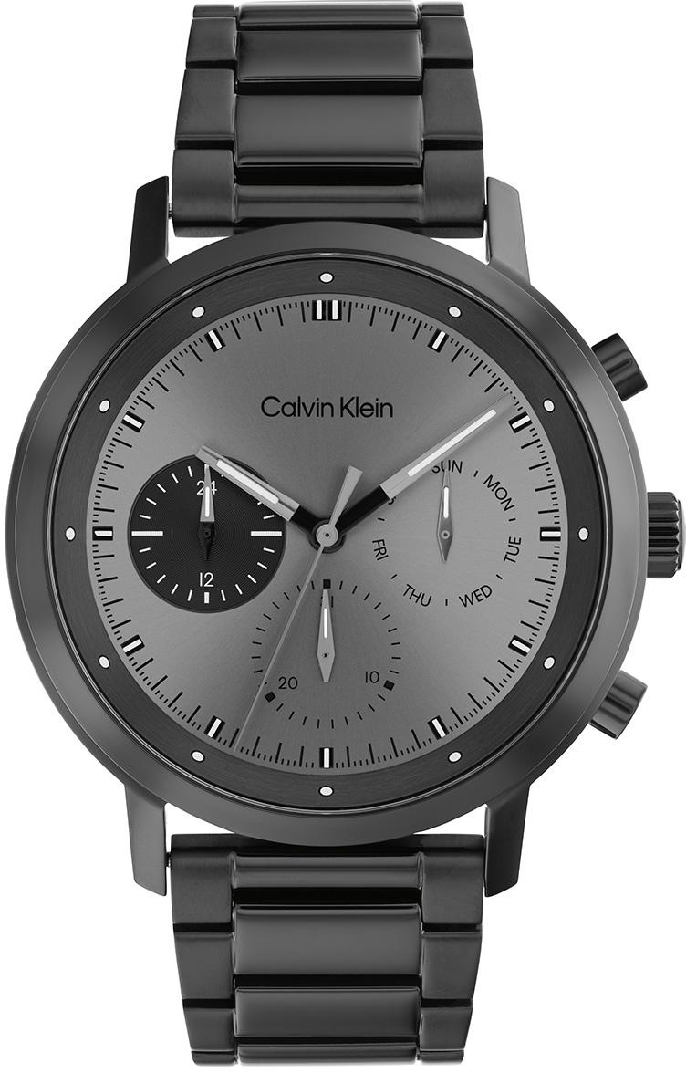 Calvin Klein CK25200062 Takvimli 44 mm Siyah Çelik Kordon Analog Erkek Kol Saati