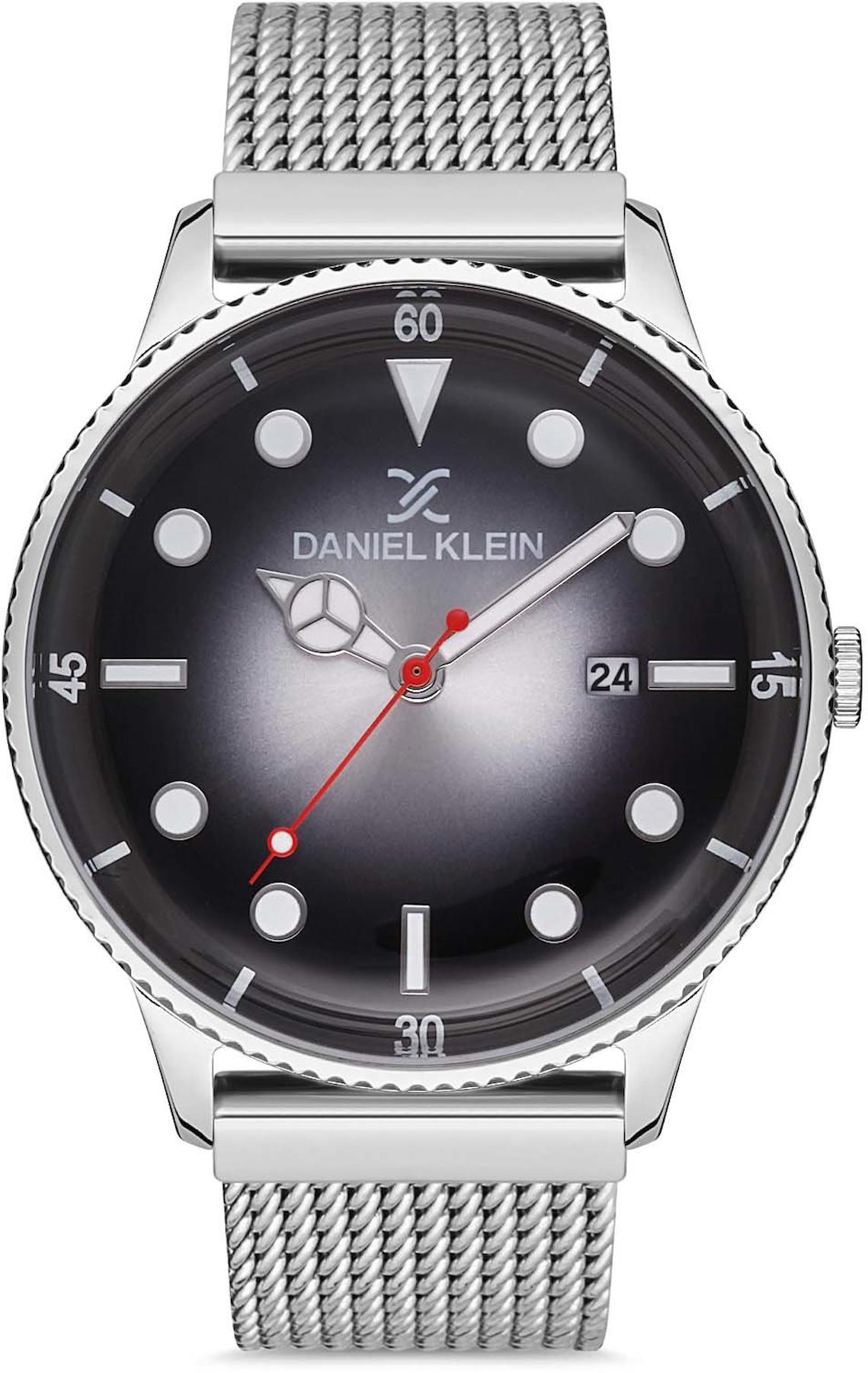 Daniel Klein DKM.1.12663.1 Takvimli 42 mm Metal Kordon Analog Erkek Kol Saati