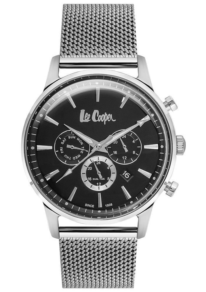 Lee Cooper LC06960.350-NL Takvimli 43 mm Çelik Kordon Analog Erkek Kol Saati