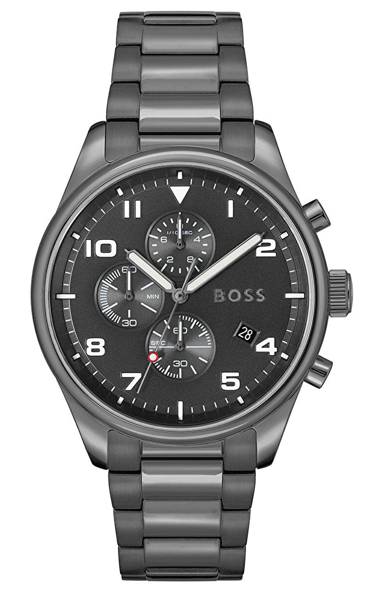 Hugo Boss HB1513991 42 mm Çelik Kordon Analog Erkek Kol Saati