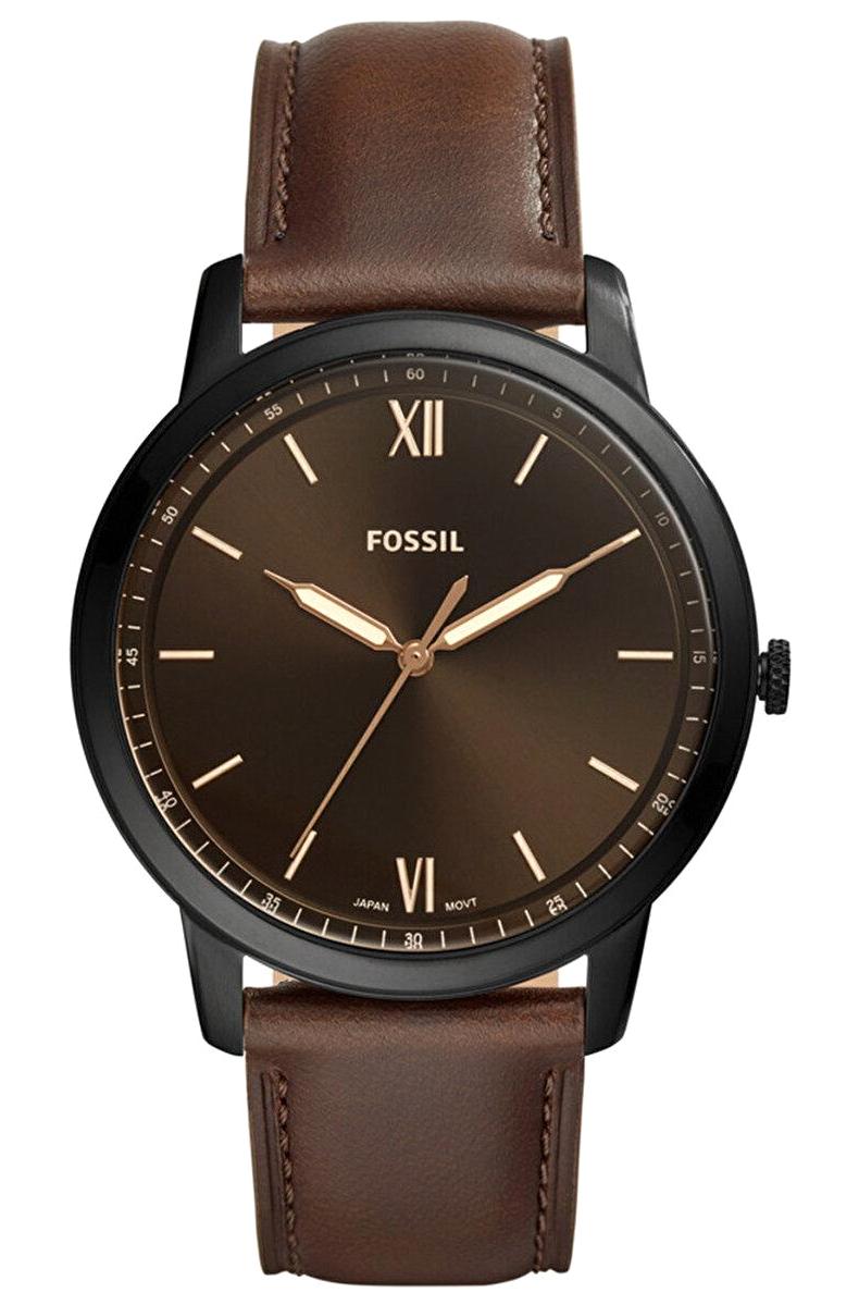 Fossil FFS5551 44 mm Kahverengi Deri Kordon Analog Erkek Kol Saati