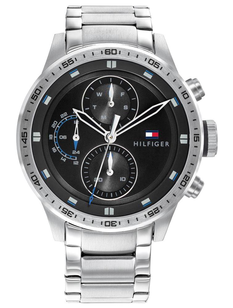 Tommy Hilfiger TH1791805 Takvimli 46 mm Çelik Kordon Analog Erkek Kol Saati