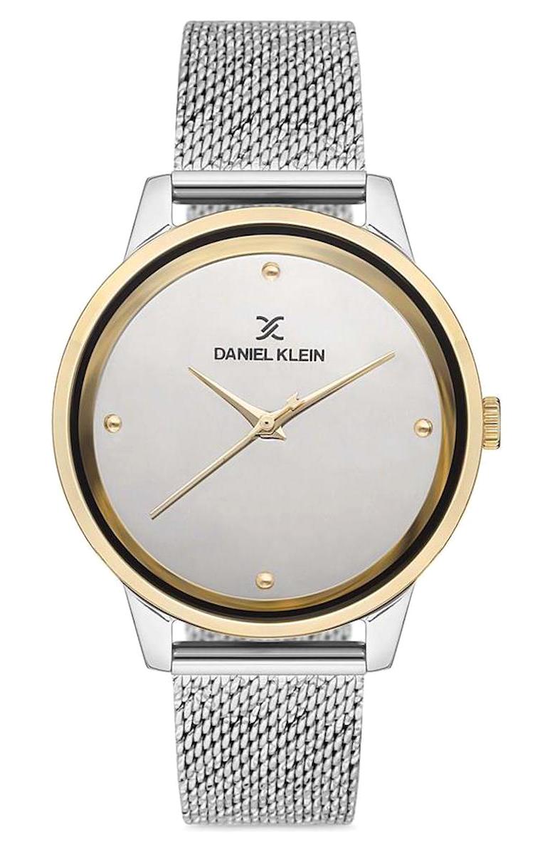 Daniel Klein DKM.1.12686.4 Takvimli 42 mm Çelik Kordon Analog Erkek Kol Saati