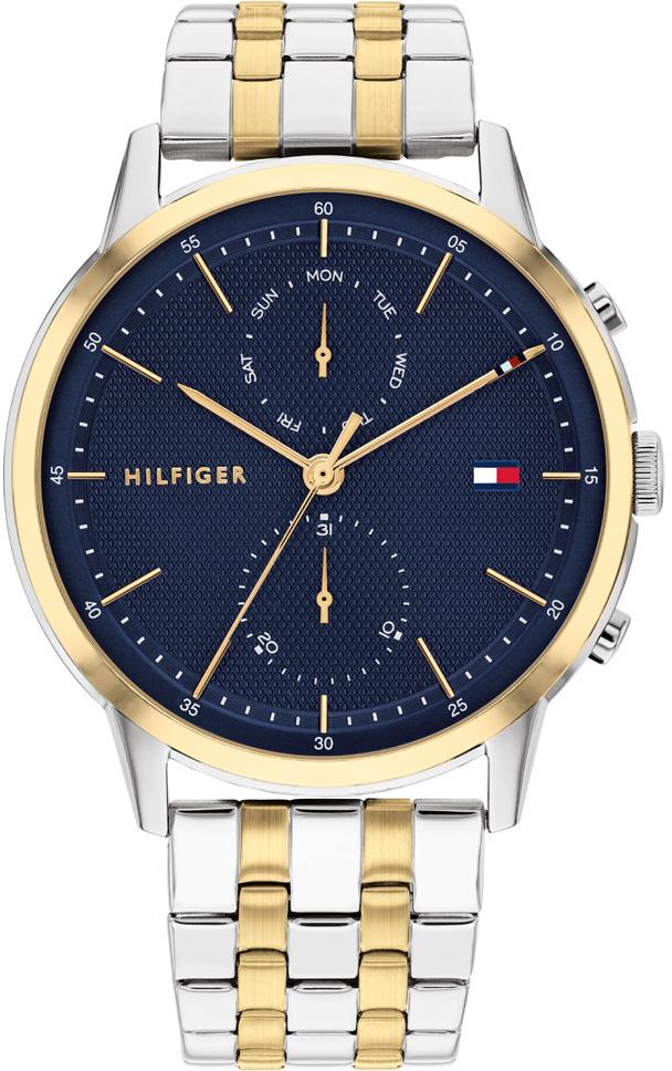 Tommy Hilfiger TH1710432 Takvimli 44 mm Altın-Çelik Kordon Analog Erkek Kol Saati