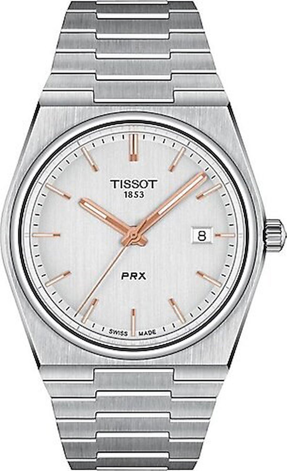 Tissot T1374101103100 Takvimli 44 mm Siyah Çelik Kordon Analog Erkek Kol Saati