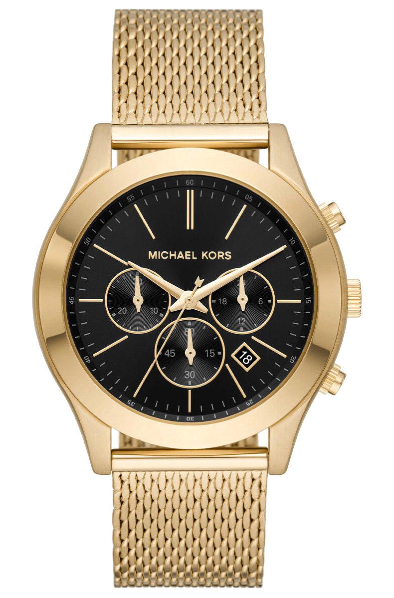 Michael Kors MK9057 Takvimli 42 mm Altın Çelik Kordon Analog Erkek Kol Saati