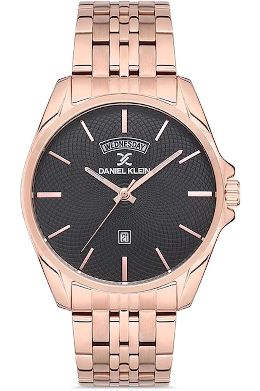 Daniel Klein DK013188G-05 Takvimli 42 mm Rose Gold Metal Kordon Analog Erkek Kol Saati