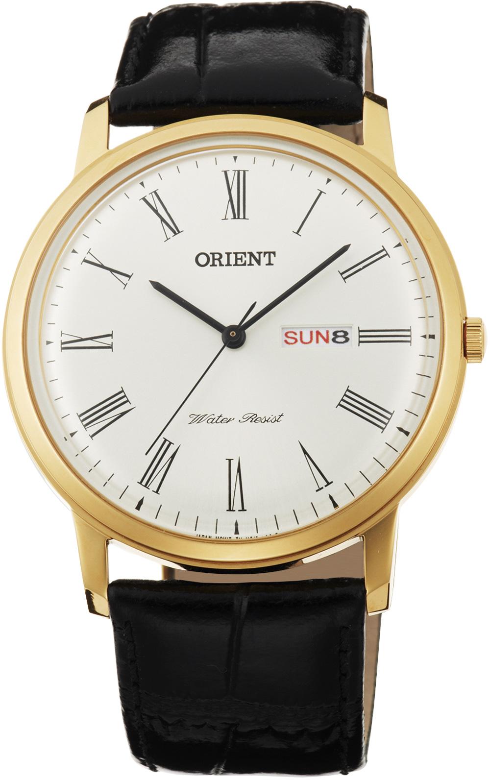 Orient FUG1R007W6 Takvimli 41 mm Kahverengi Deri Kordon Analog Kol Saati