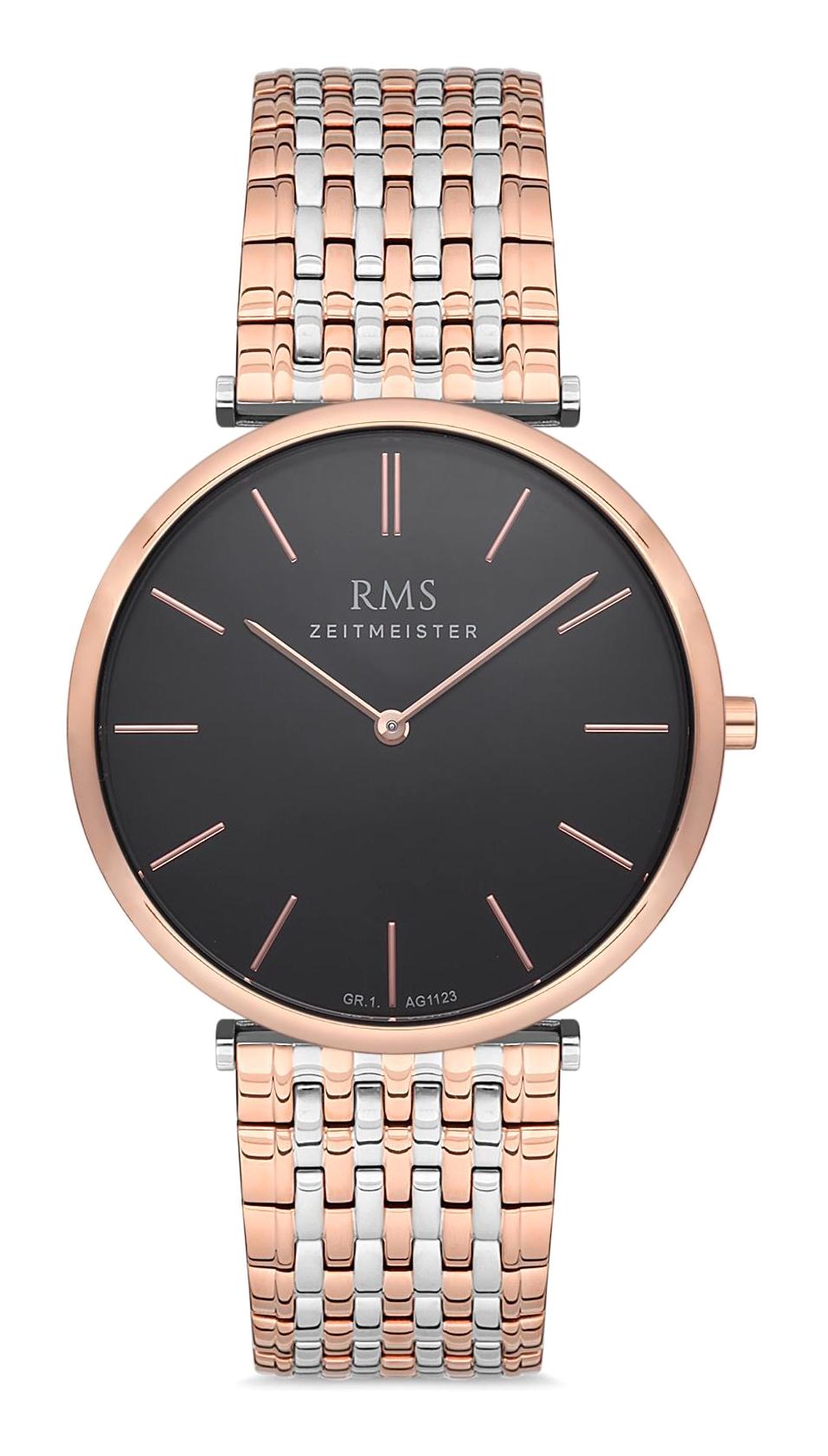 Grand Romanson GR.1.AG1123.09 45 mm Rose Gold Çelik Kordon Analog Kol Saati