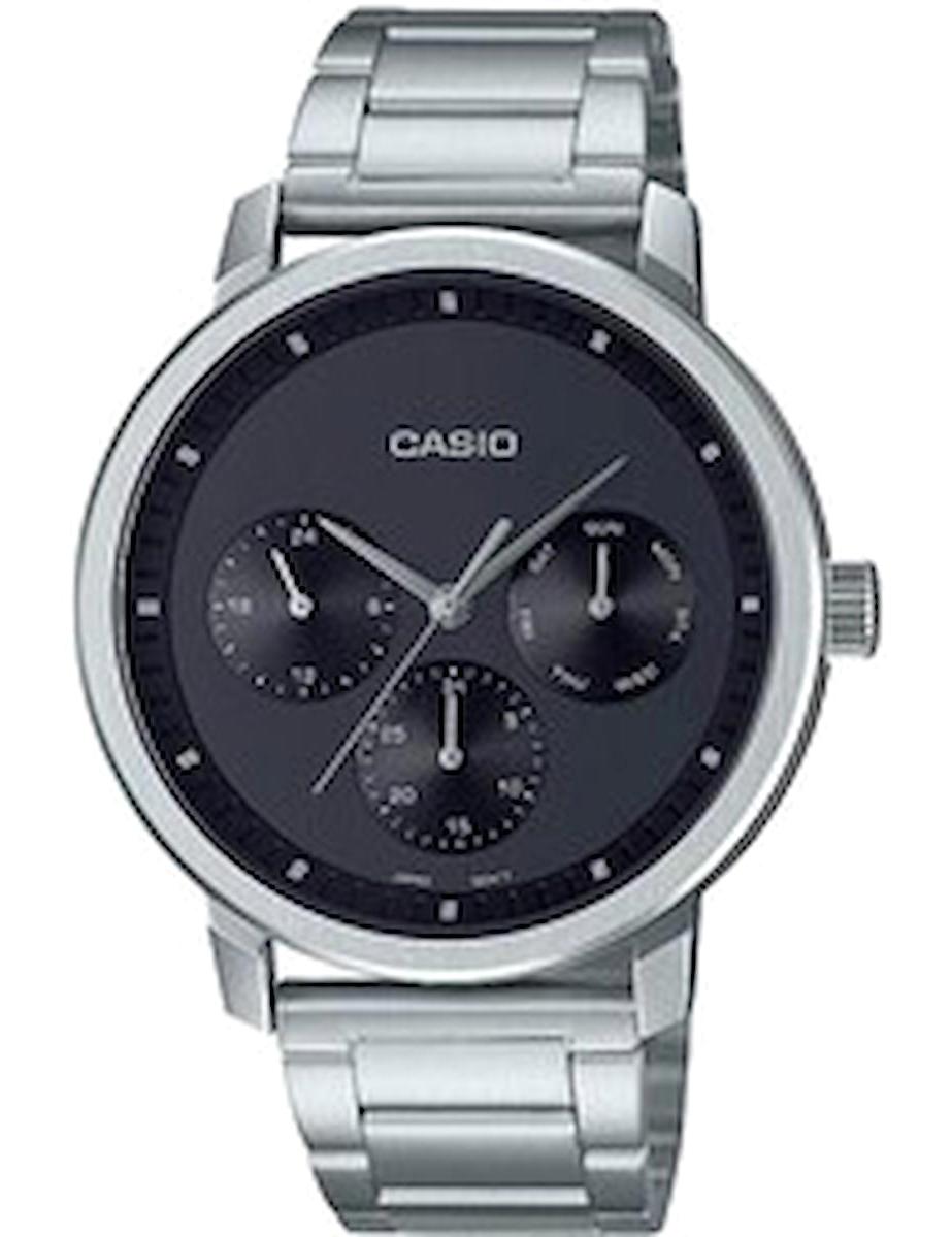 Casio MTP-B305D-1EVDF Takvimli 41 mm Çelik Kordon Analog Kol Saati