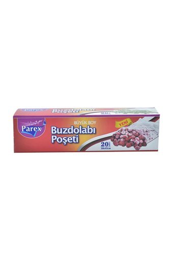 Parex Büyük Buz Dolabı Poşeti 20 Adet