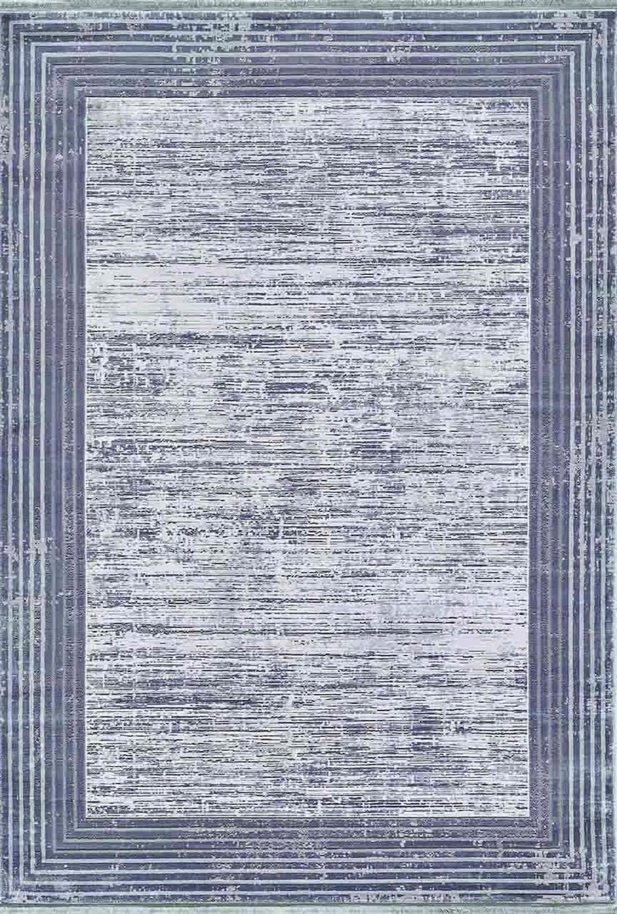 Artemis Halı Couture 839E Gri 6 mm Akrilik Yıkanabilir İnce Kaymaz Jüt Taban Dikdörtgen Makine Dokuma Salon Halısı 200x290 cm