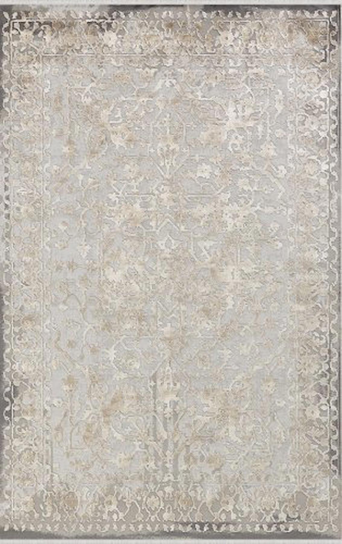 Merinos Tresor 19931 Krem 10 mm Akrilik Yumuşak Yıkanabilir Kalın Kaymaz Dikdörtgen Makine Dokuma Salon Halısı 100x300 cm