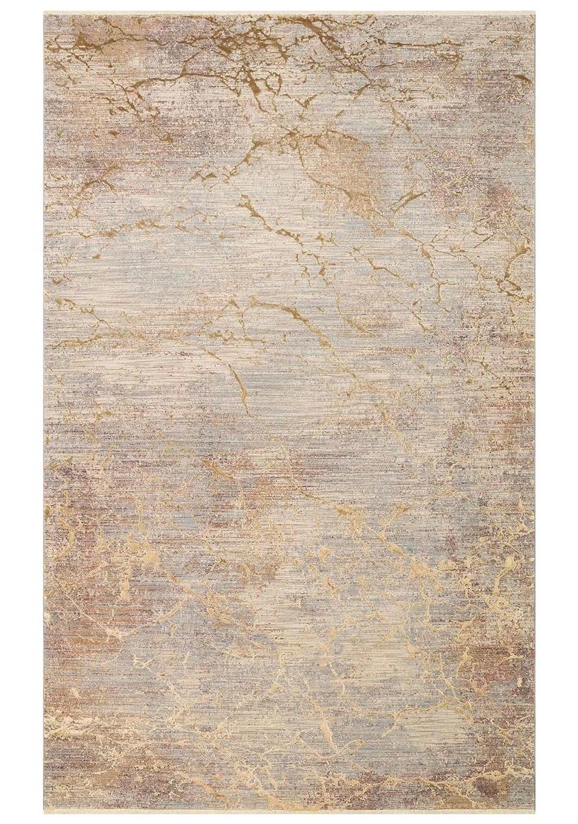 Eko Halı La Paz LPZ01 Çok Renkli 6-12 mm Polyester-Viskon Silinebilir Yıkanabilir Orta Kaymaz Dikdörtgen Makine Dokuma Salon Halısı 120x200 cm