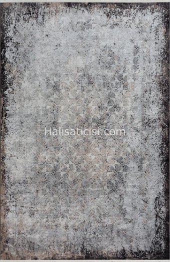 Sanat Halı Oasis 3450 Çok Renkli 7 mm Pamuk Antibakteriyel Yıkanabilir Kalın Kaymaz Lateks Taban Dikdörtgen Makine Dokuma Salon Halısı 80x150 cm