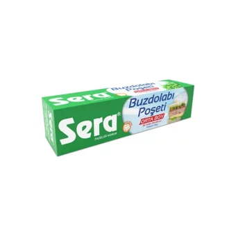 Sera Orta 24x38 cm Buz Dolabı Poşeti 30 Adet