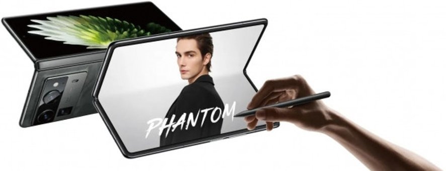 Tecno Phantom V Fold2 512 GB Hafıza 12 GB Ram 6.42 inç 50 MP Katlanabilir Çift Hatlı AMOLED Ekran Android Akıllı Cep Telefonu Siyah