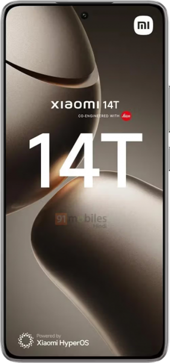 Xiaomi 14T 256 GB Hafıza 12 GB Ram 6.67 inç 50 MP Çift Hatlı AMOLED Ekran Android Akıllı Cep Telefonu Gri