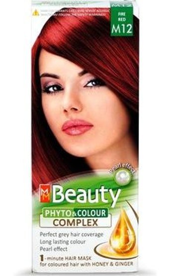 Beauty M12 Ateş Kızılı Krem Saç Boyası 50 ml