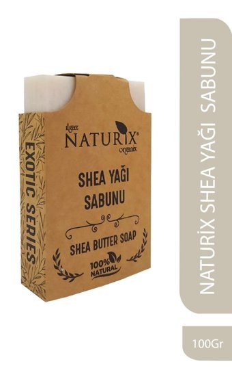 Naturix Kırışıklık Karşıtı Nemlendirici Organik Shea Yağlı Katı Sabun 100 gr