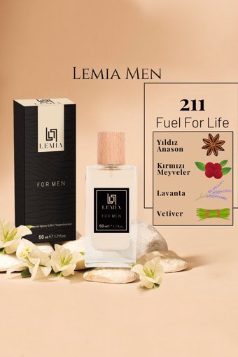 Lemia 211 Dize Ful For Life EDC Ferah-Odunsu Erkek Parfüm 50 ml