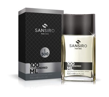 Sansiro E500 EDP Ferah-Odunsu Erkek Parfüm 100 ml