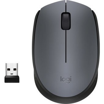 Logitech M170 Yatay Kablosuz Gri Optik Mouse