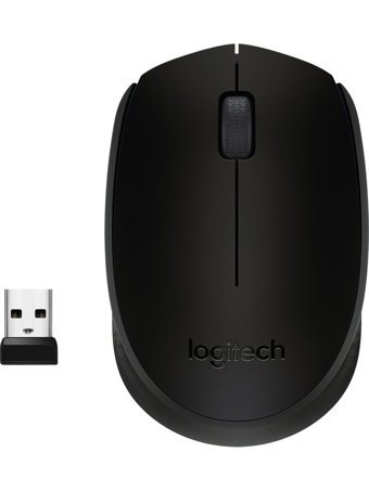 Logıtech M171 Yatay Kablosuz Siyah Optik Mouse