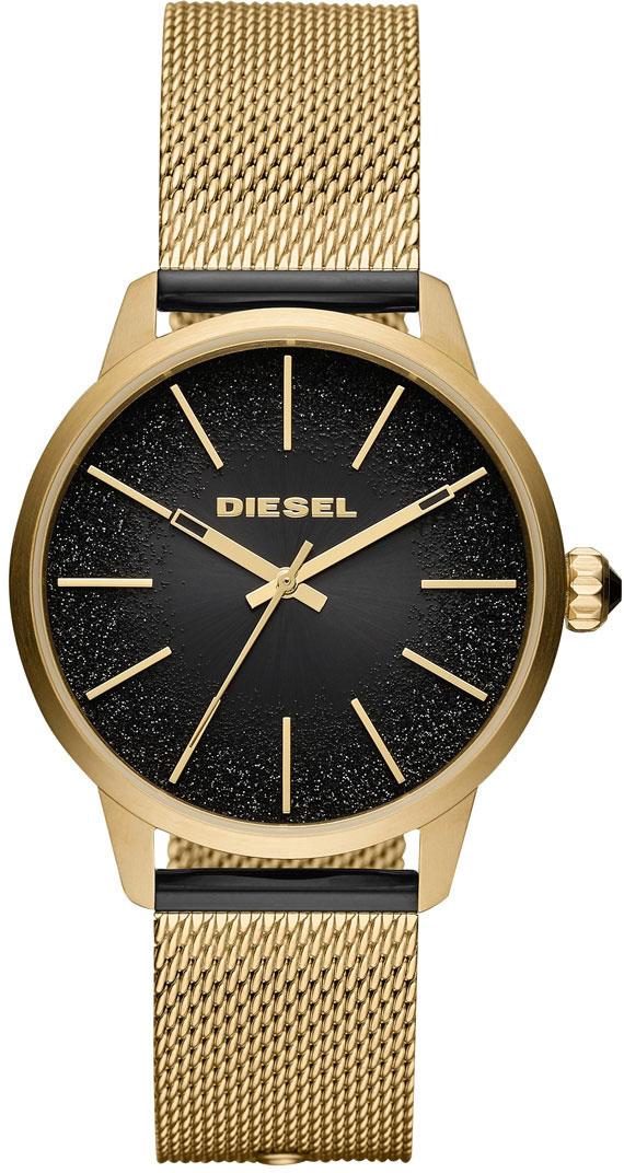 Diesel DZ5576 38 mm Altın Çelik-Hasır Kordon Analog Kadın Kol Saati