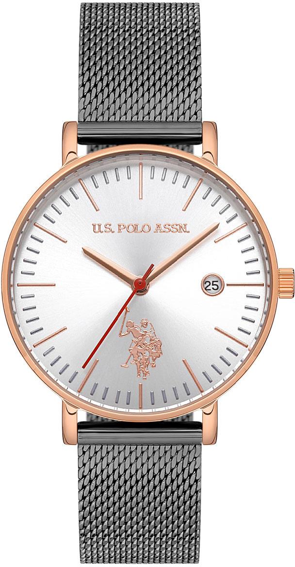 U.S. Polo Assn USPA2049-03 Takvimli 36 mm Antrasit Çelik Kordon Analog Kadın Kol Saati