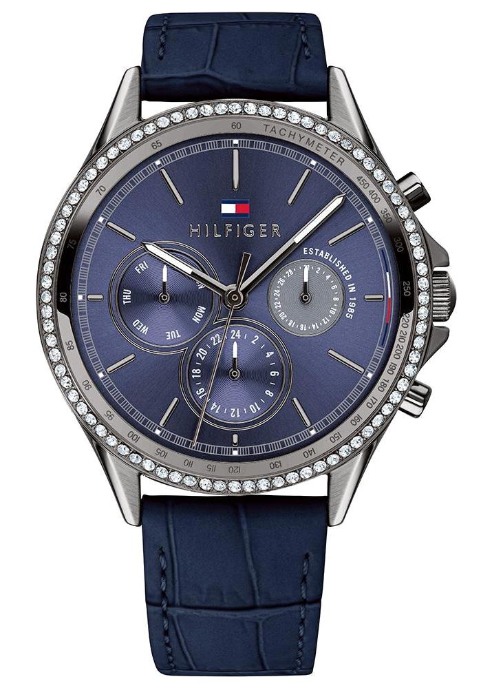 Tommy Hilfiger TH1781979 38 mm Lacivert Deri Kordon Analog Kadın Kol Saati