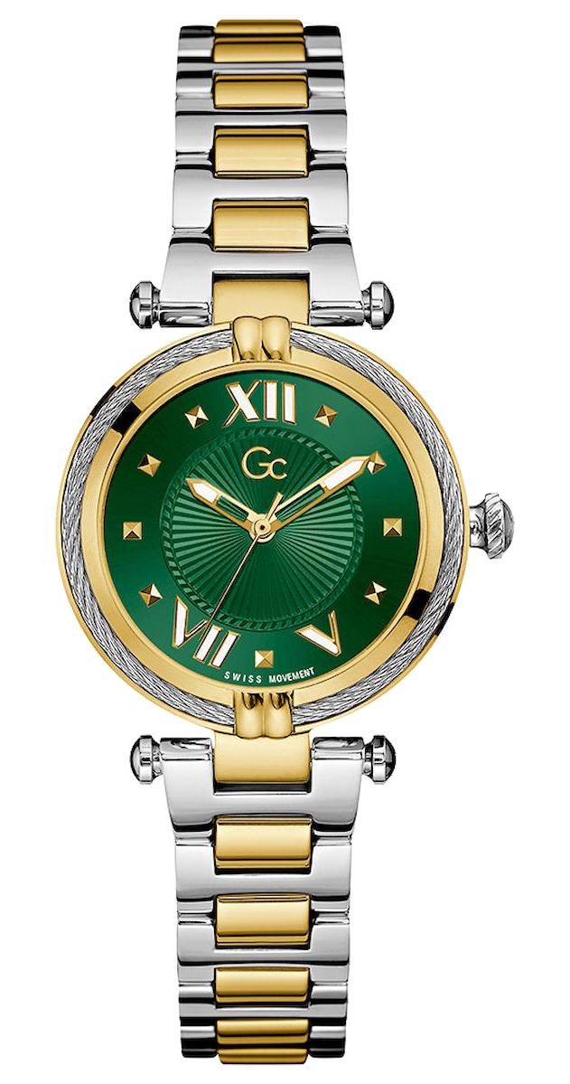 Guess GCZ24003L9MF 32 mm Altın-Gri Çelik Kordon Analog Kadın Kol Saati