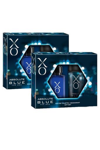 Xo Absolute Blue 4 Parça Erkek Parfüm Deodorant Seti EDT