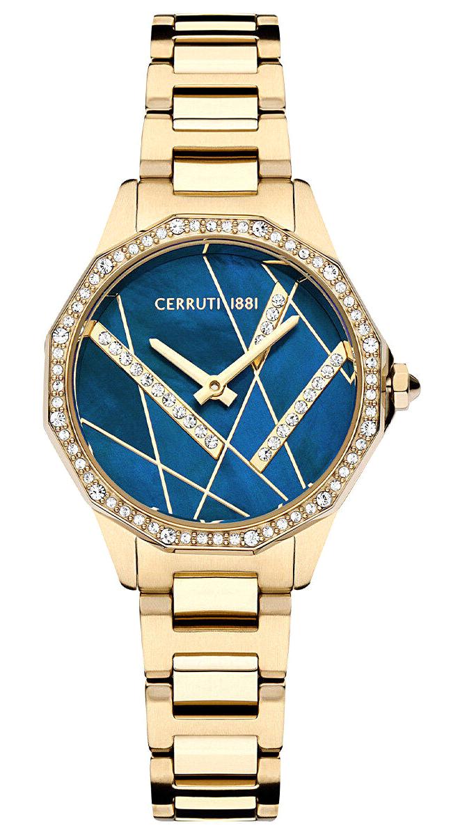 Cerruti 1881 CIWLG2225902 30 mm Altın Çelik Kordon Analog Kadın Kol Saati